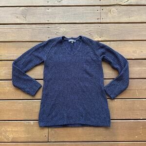 Navy Lisa Rinna Cable Knit Sweater